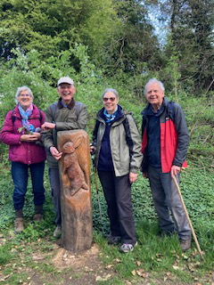 Rambles Group on Chorleywood Common